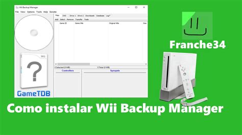 Установка и запуск Wii backup manager