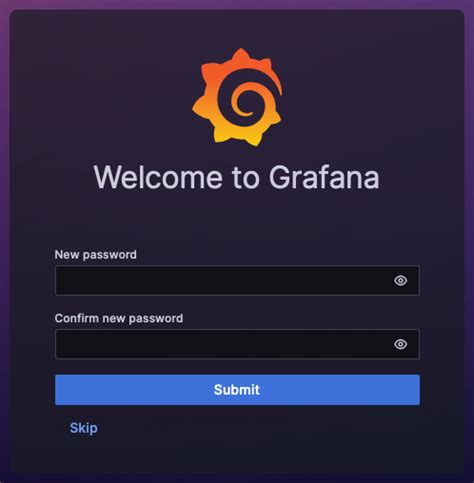 Установка Grafana