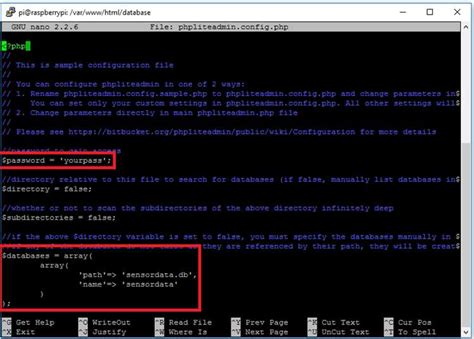 Установка SQLite и создание базы данных