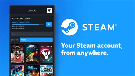 Установка Steam Mobile App