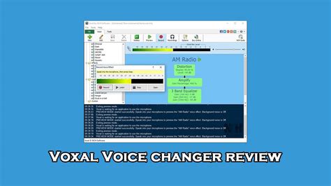 Установка Voxal Voice Changer