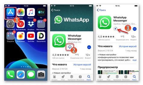 Установка WhatsApp на iPhone 10