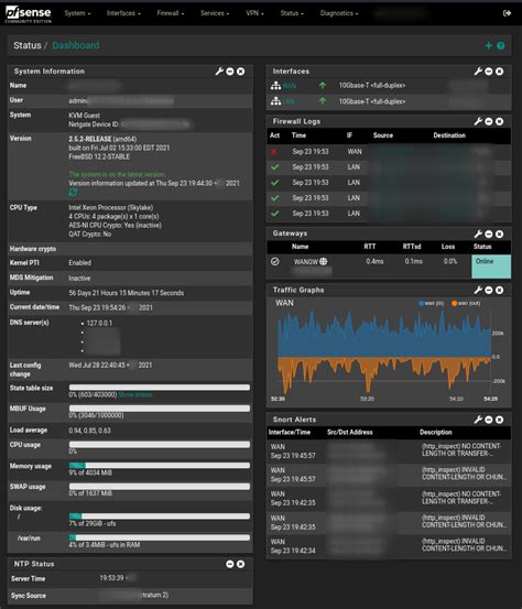 Установка pfsense