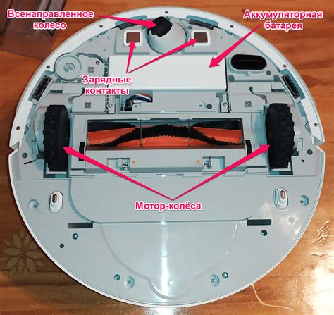 Устройство робота пылесоса