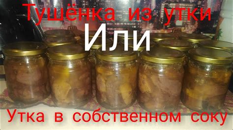 Утка в автоклаве - хит на любом столе!