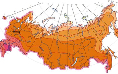 Учет особенностей климатических условий при выборе расстояния