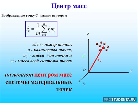 Факторы, влияющие на ускорение центра масс