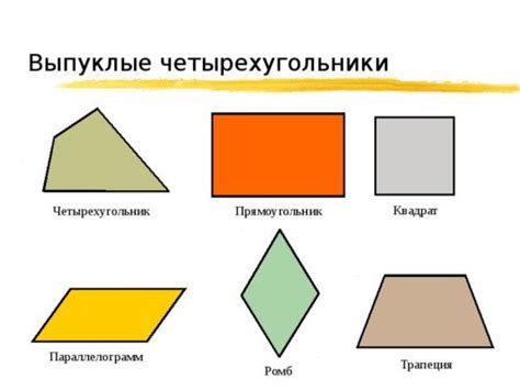 Фигура прямоугольник: основные признаки