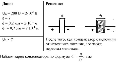 Физические основы работы конденсатора