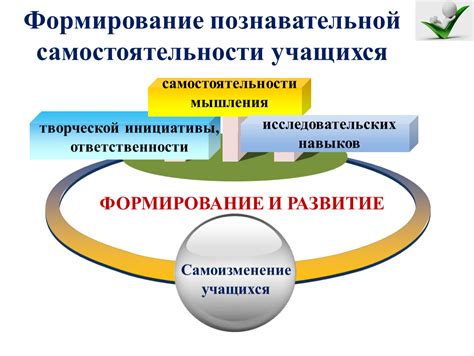 Формирование самостоятельности и ответственности