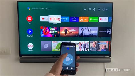 Функции управления телефона на Android TV