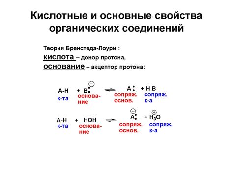 Химическая реакция и образование органических соединений