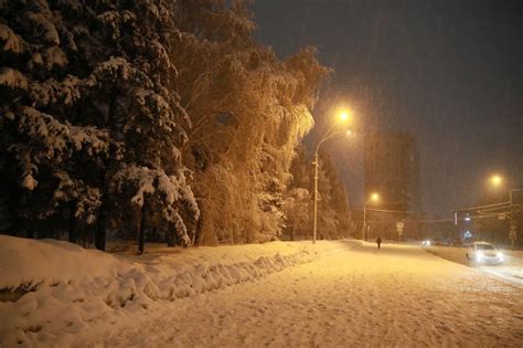 Холодные воздушные массы из Арктики