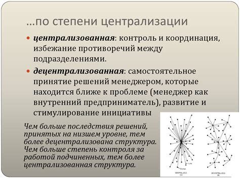 Централизация и децентрализация