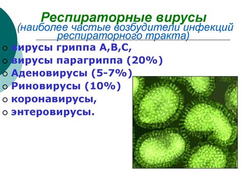 Частые респираторные заболевания