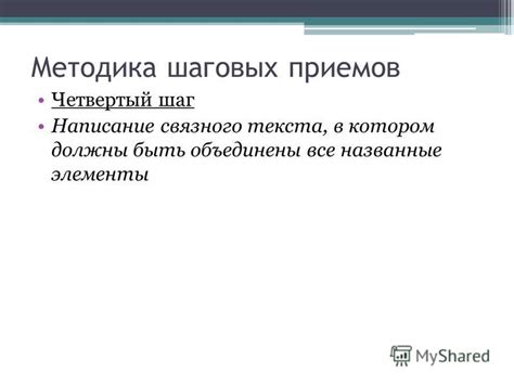 Четвертый шаг: подготовка текста и импровизация