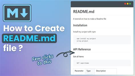 Что должно содержать README.md