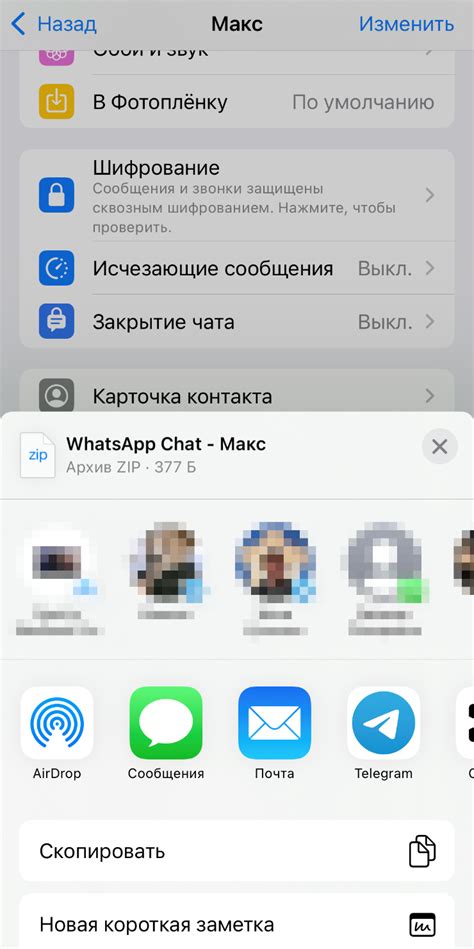 Что можно делать с контактом в WhatsApp: