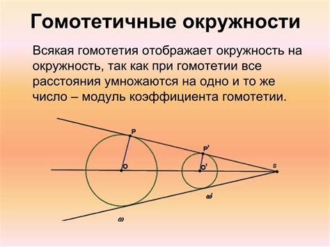 Что такое гомотетия?