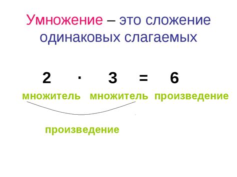 Что такое правило умножения