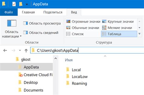 Что такое appdata?