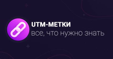 Что такое utm-метки и зачем их использовать