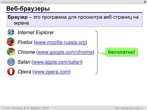 Что требуется для просмотра веб-страниц