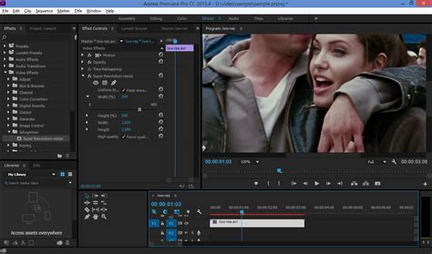 Шаги для настройки проекта в Adobe Premiere Pro