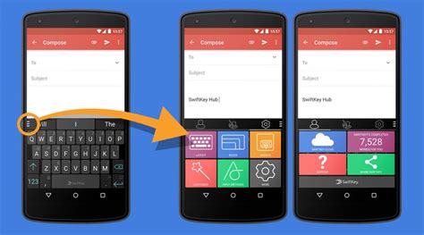 Шаги для удаления клавиатуры SwiftKey на Android