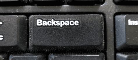 Шаги по включению клавиши Backspace в Firefox