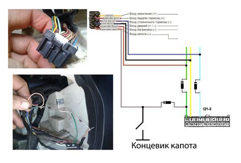 Шаги по отключению концевика капота на сигнализации Старлайн: