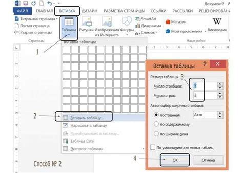 Шаги по созданию схемы в Microsoft Word