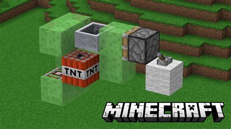 Шаги по созданию TNT машинки в Minecraft 1165