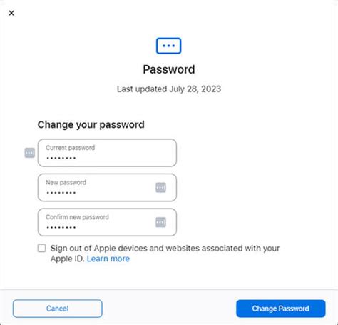 Шаг 1: Войдите в учетную запись Apple ID