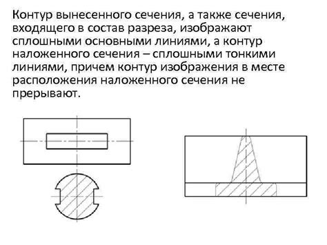 Шаг 1: Выбор метода вынесенного сечения