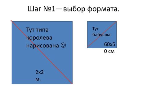 Шаг 1: Выбор формата и материалов