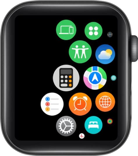 Шаг 1: Откройте приложение "Настройки" на Apple Watch SE