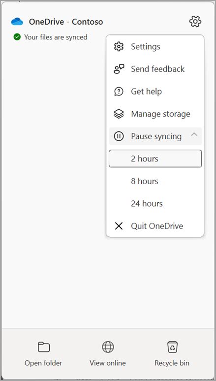 Шаг 1: Открытие настроек Onedrive