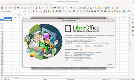 Шаг 1: Открытие приложения LibreOffice