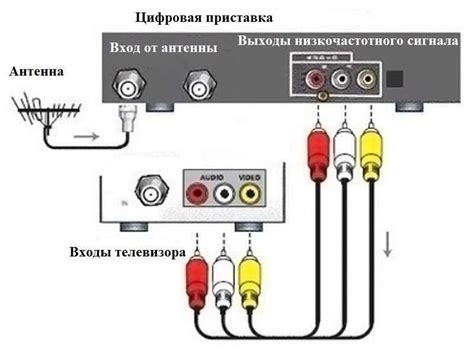 Шаг 1: Подключение тюльпанов к телевизору Toshiba