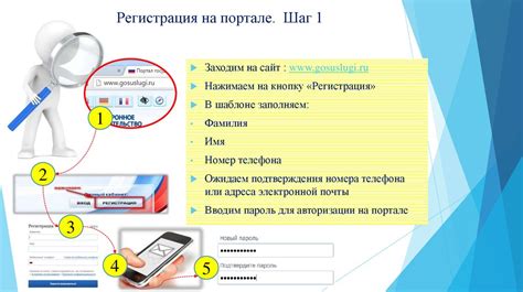 Шаг 1: Регистрация на портале МФЦ