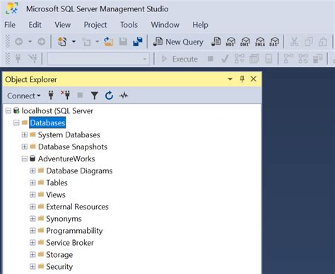 Шаг 1: Установка и настройка SQL Server Management Studio