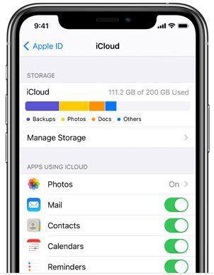 Шаг 1. Откройте настройки iCloud на устройстве