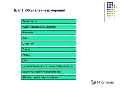 Шаг 2: Выбрать тип объекта