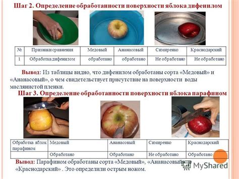 Шаг 2: Определение размеров яблока