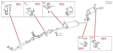 Шаг 2: Отсоединение крепления глушителя