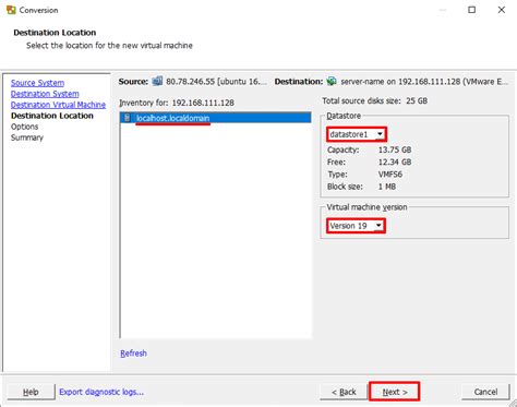 Шаг 3: Запуск VMware Converter и выбор физической машины