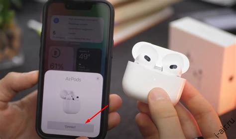 Шаг 3: Подключение AirPods