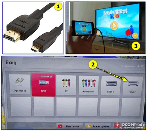 Шаг 3: Прикрепите клавиатуру к телевизору с помощью USB-порта