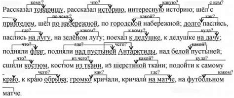 Шаг 3: Разбейте каждое предложение на отдельные слова